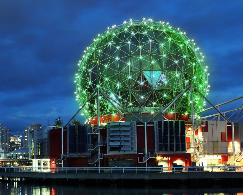 Science World, Vancouver, BC - Courtesy of Science World