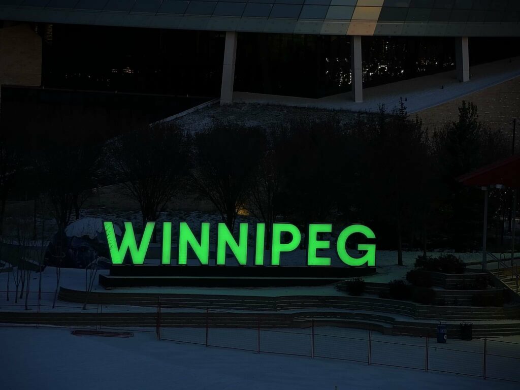 Winnipeg Sign, Winnipeg, MB